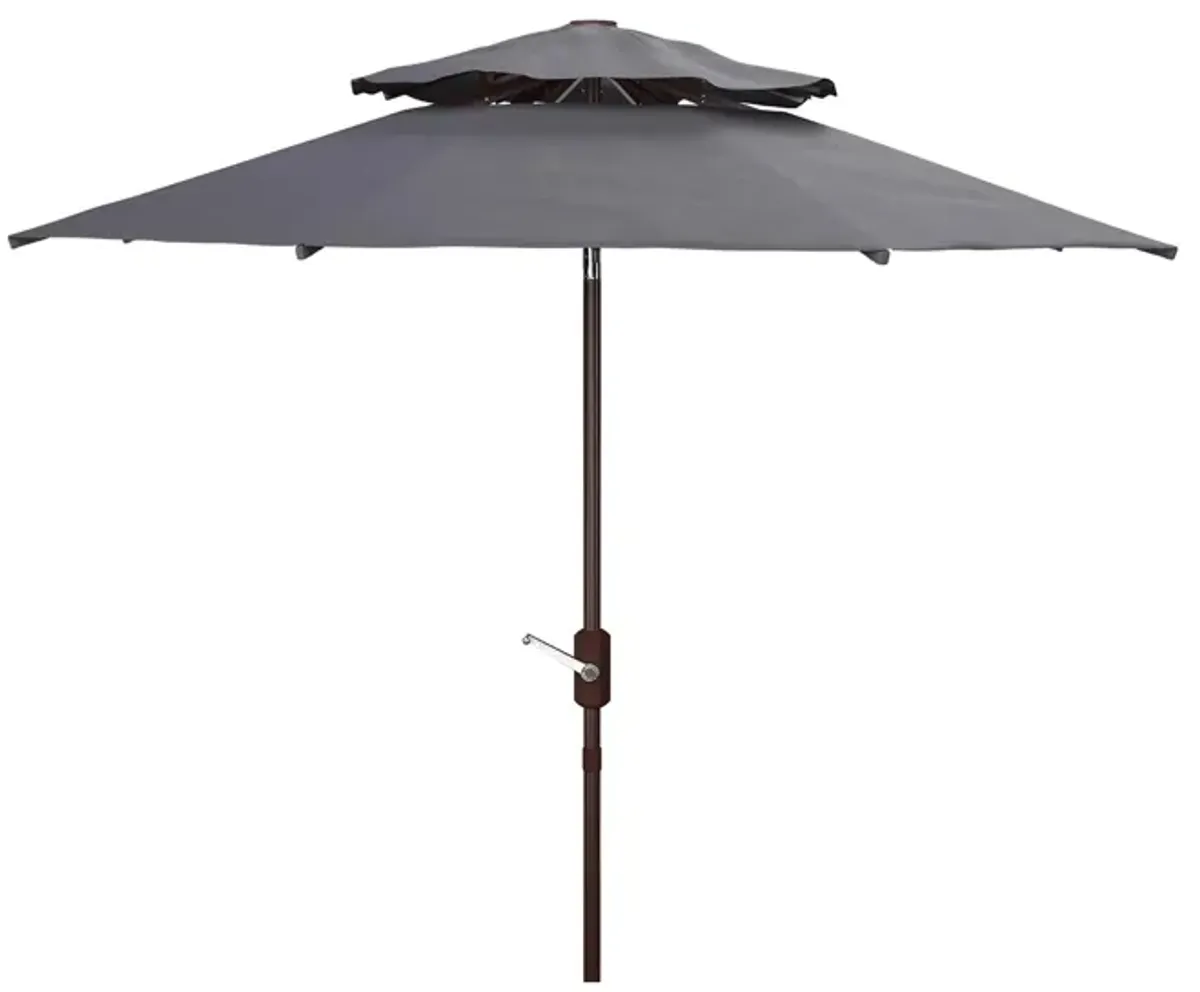 Lorenia Patio Umbrella in White by Safavieh