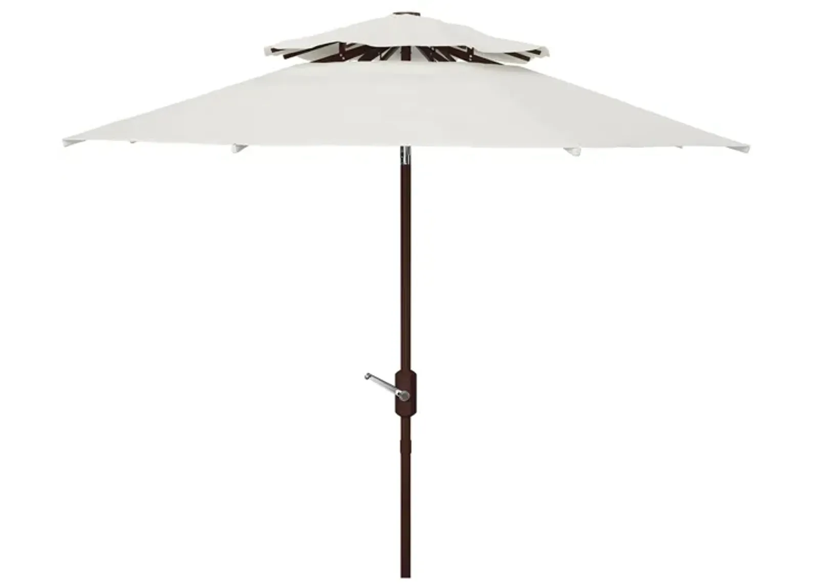 Lorenia Patio Umbrella in Blue by Safavieh