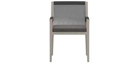Sherwood Outdoor Dining Armchair in Wheat by Four Hands
