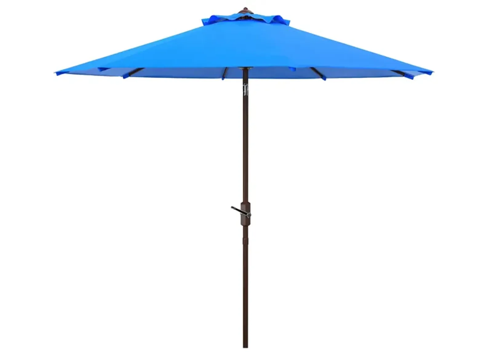 Ortega Patio Umbrella in Black by Safavieh