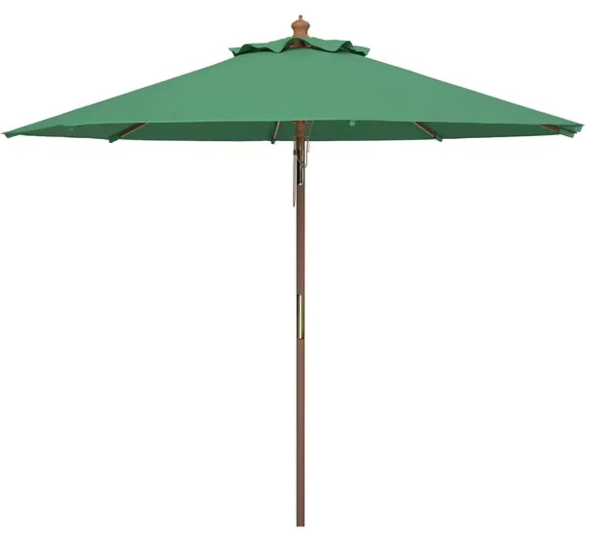 Cassidy Patio Umbrella in Brown by Safavieh