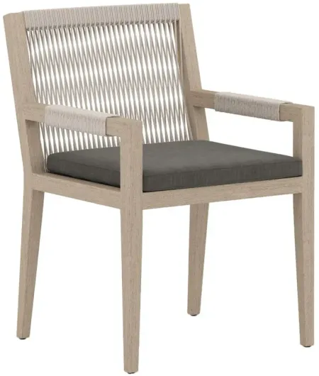 Sherwood Outdoor Dining Armchair in Natural by Four Hands