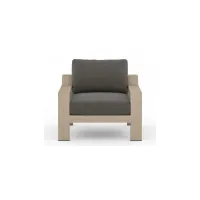 Monterey Outdoor Chair in Charcoal by Four Hands