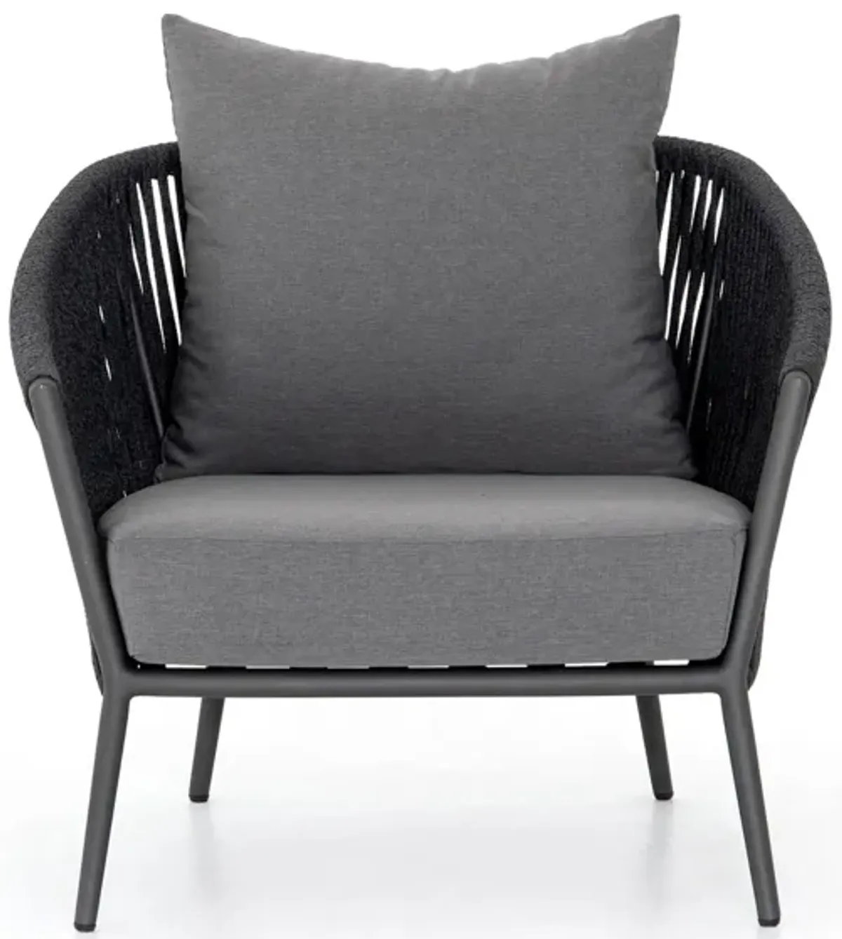 Porto Outdoor Chair in Charcoal by Four Hands