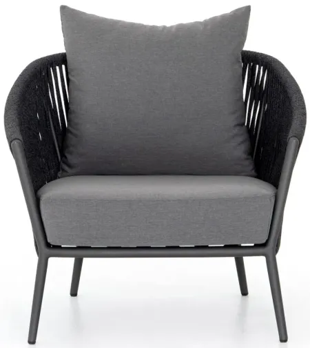 Porto Outdoor Chair in Charcoal by Four Hands