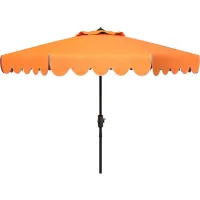 Doreen Octagon Patio Umbrella in Gray by Safavieh
