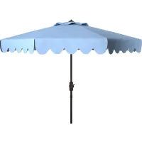 Doreen Octagon Patio Umbrella in Brown by Safavieh