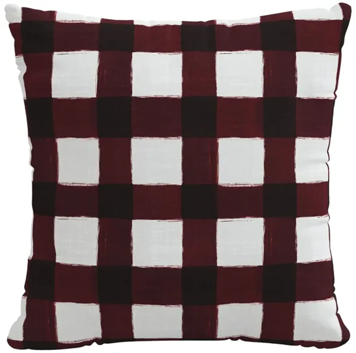 20" Holiday Plaid Pillow