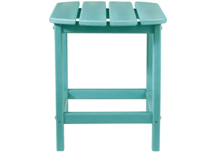 Outdoor End Table in Turquoise by Ashley Express