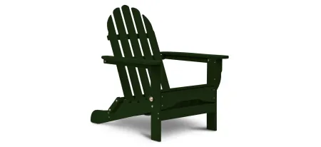Icon Adirondack Chair in "Forest Green" by DUROGREEN OUTDOOR