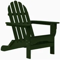Icon Static Adirondack Chair in "Forest Green" by DUROGREEN OUTDOOR
