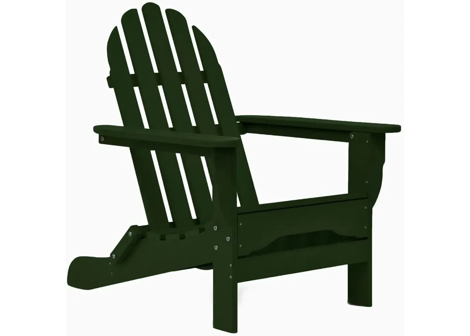 Icon Static Adirondack Chair in "Forest Green" by DUROGREEN OUTDOOR