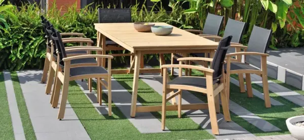 Lifestyle Garden Outdoor 9-pc. Rectangular Dining Set
