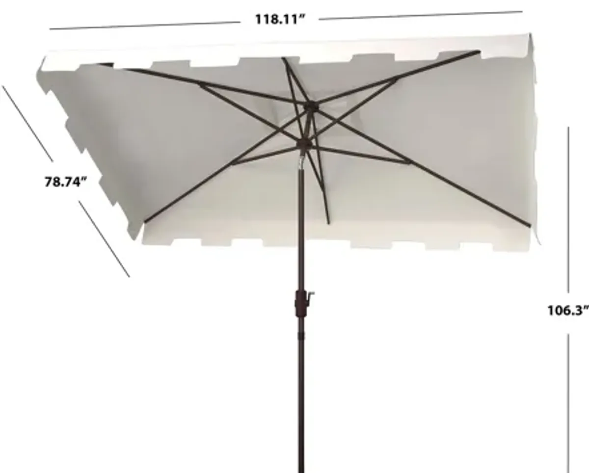 Burton 6.5 X 10 ft Rect Market Umbrella