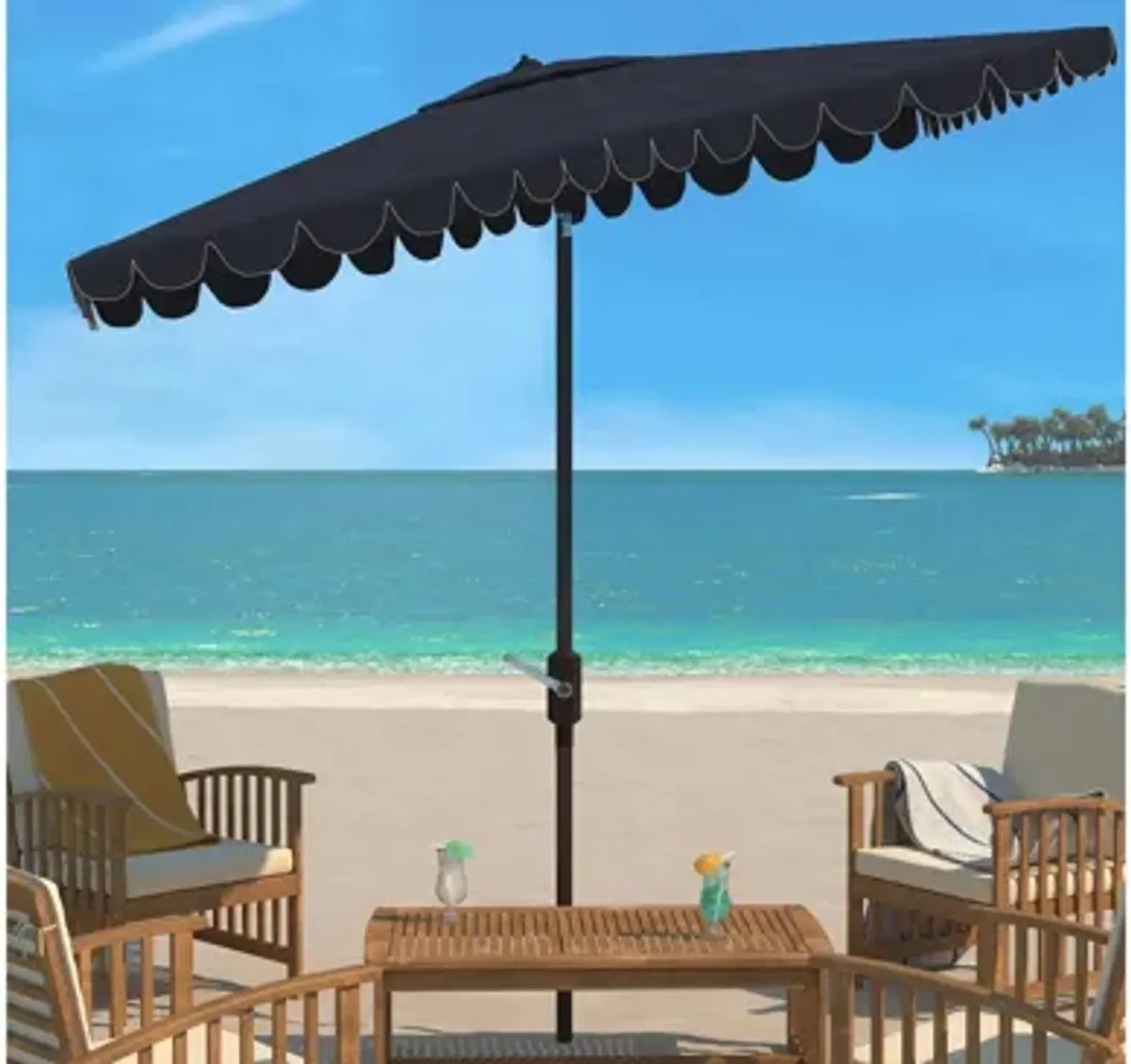 Doreen Rectangular Patio Umbrella