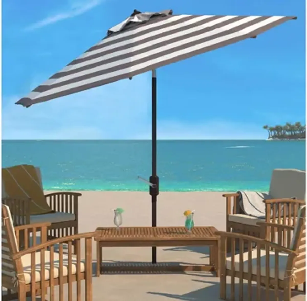 Marcie Fashion Line 11 ft Rnd Umbrella