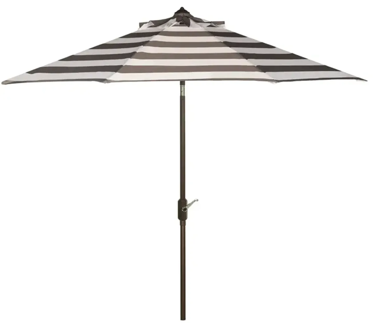 Marcie Fashion Line 11 ft Rnd Umbrella in Teak by Safavieh