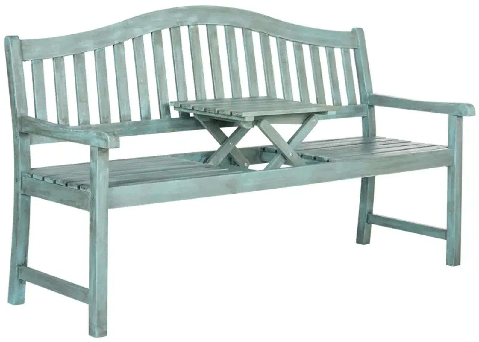 Mischa Bench in Antique White by Safavieh