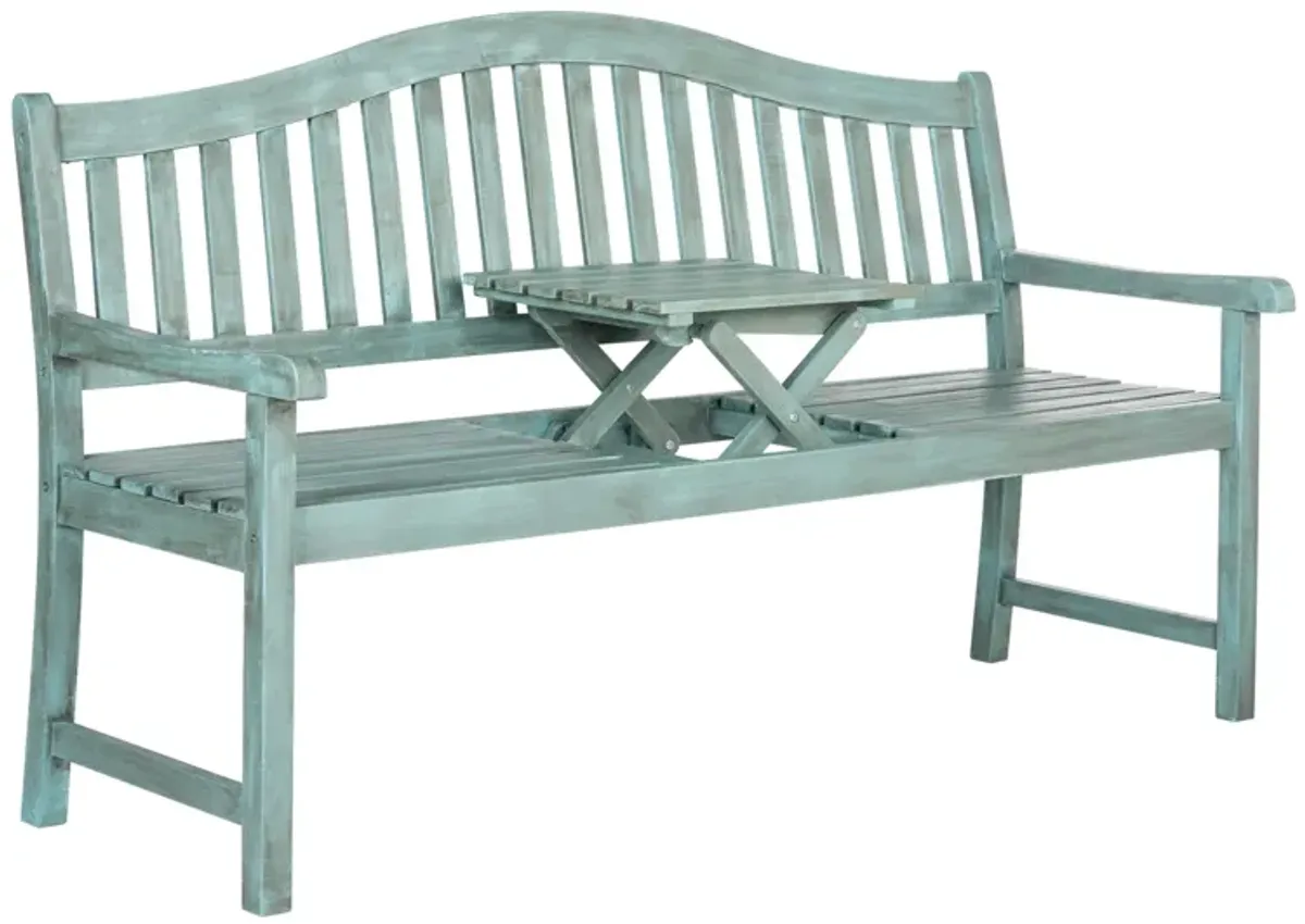 Mischa Bench in Antique White by Safavieh