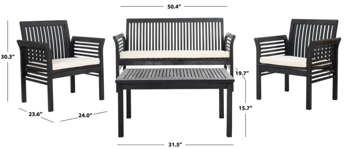 Vlad 4-pc. Patio Set