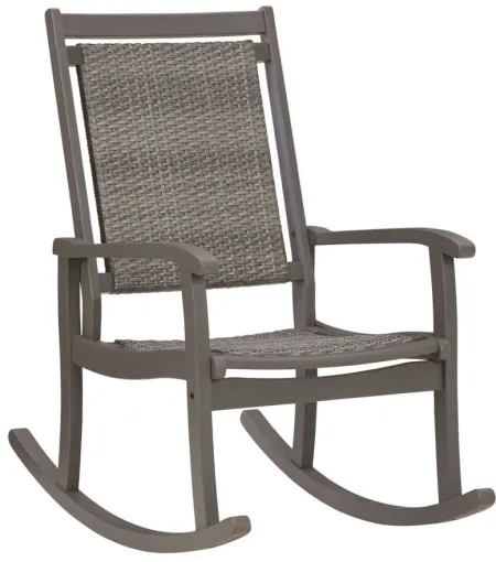 Emani Rocking Chair in Gray by Ashley Furniture