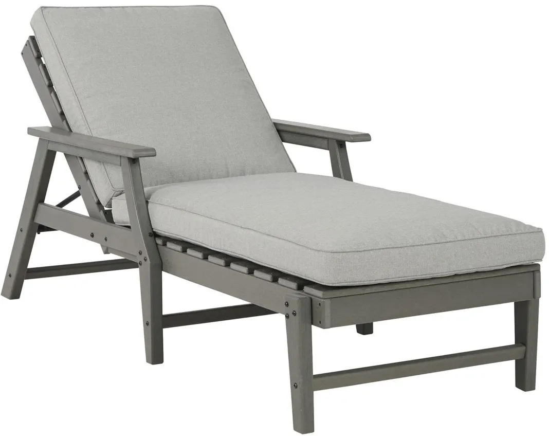 Visola Chaise Lounge in Gray by Ashley Furniture