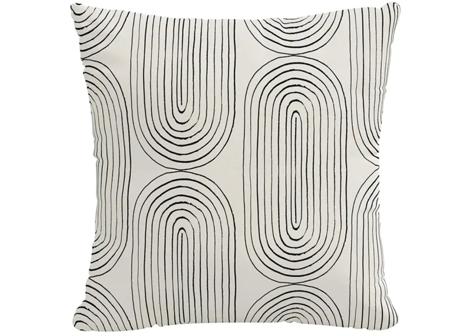 18" Outdoor Oblong Pillow in Oblong Ink by Skyline