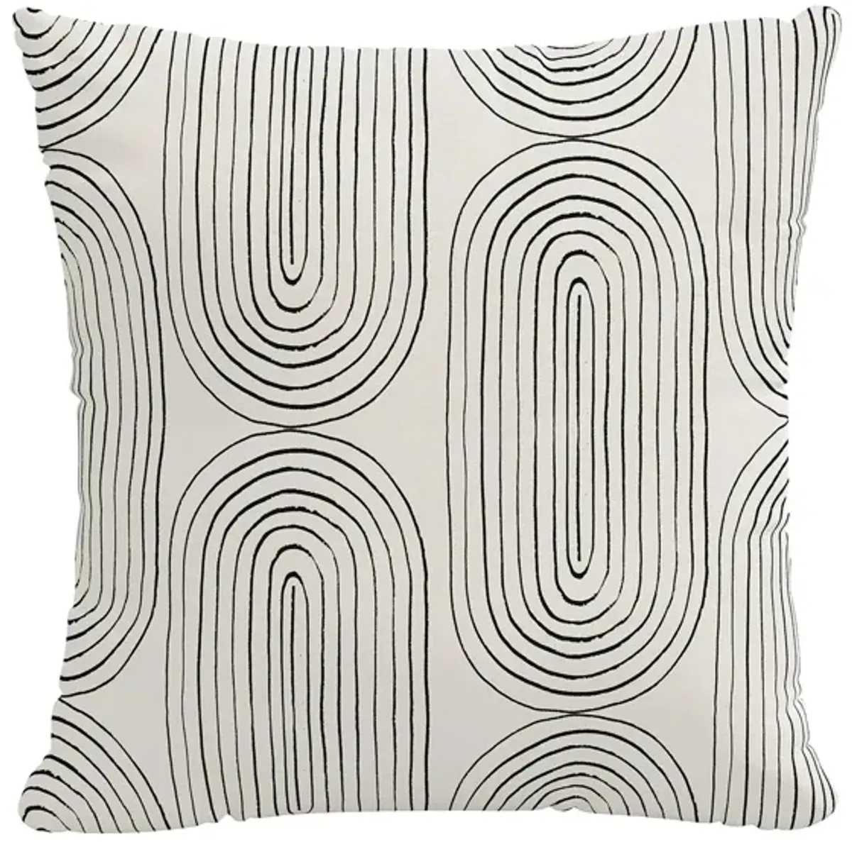 18" Outdoor Oblong Pillow in Oblong Ink by Skyline