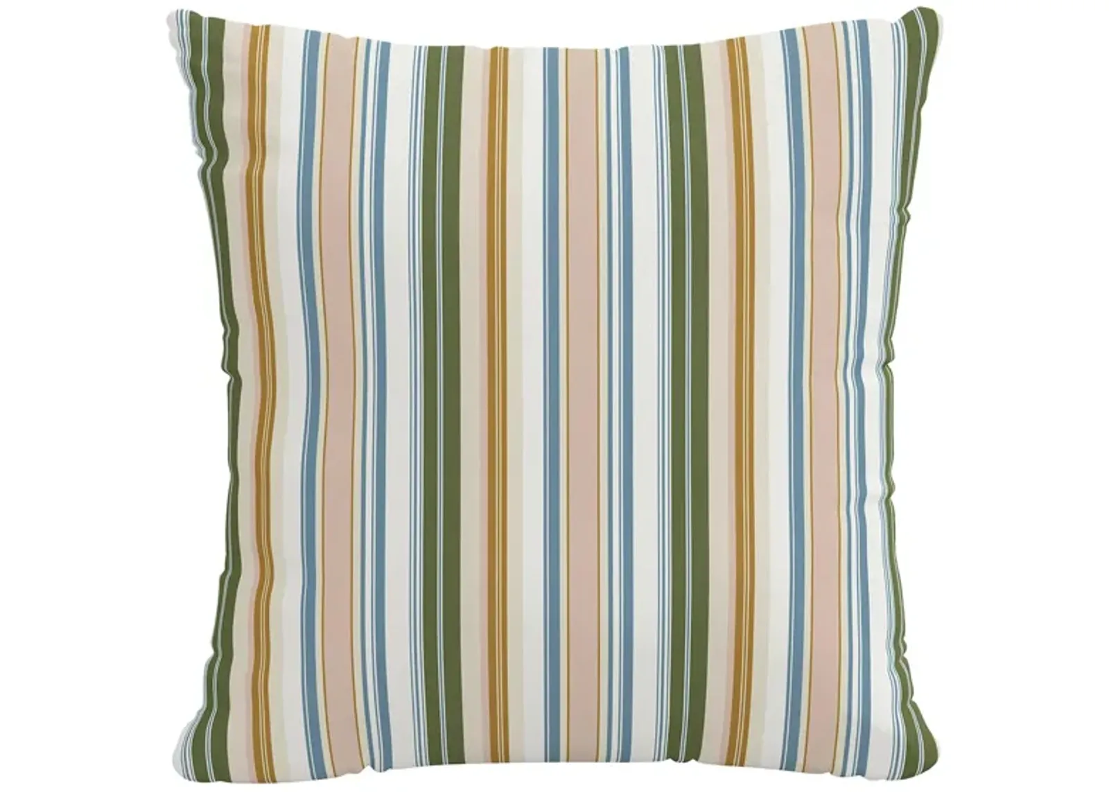 22" Outdoor Serape Stripe Pillow in Serape Stripe Beach by Skyline