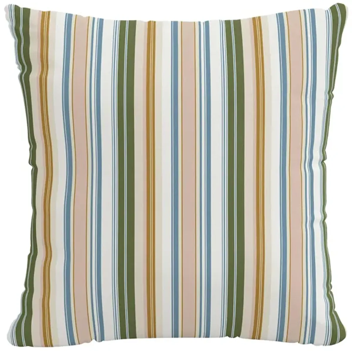 22" Outdoor Serape Stripe Pillow in Serape Stripe Beach by Skyline