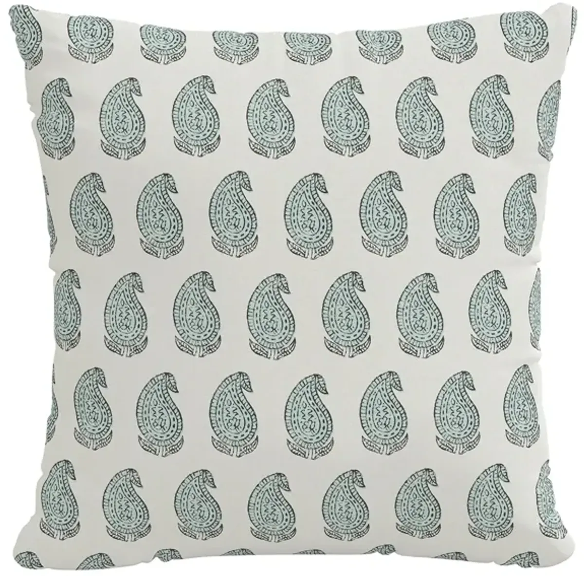 18" Outdoor Zara Mist Pillow in Zara Mist by Skyline