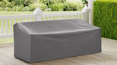 Outdoor Chaise Cover in Gray by Bellanest