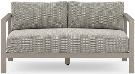 Auberon Outdoor Loveseat in Faye Ash by Four Hands