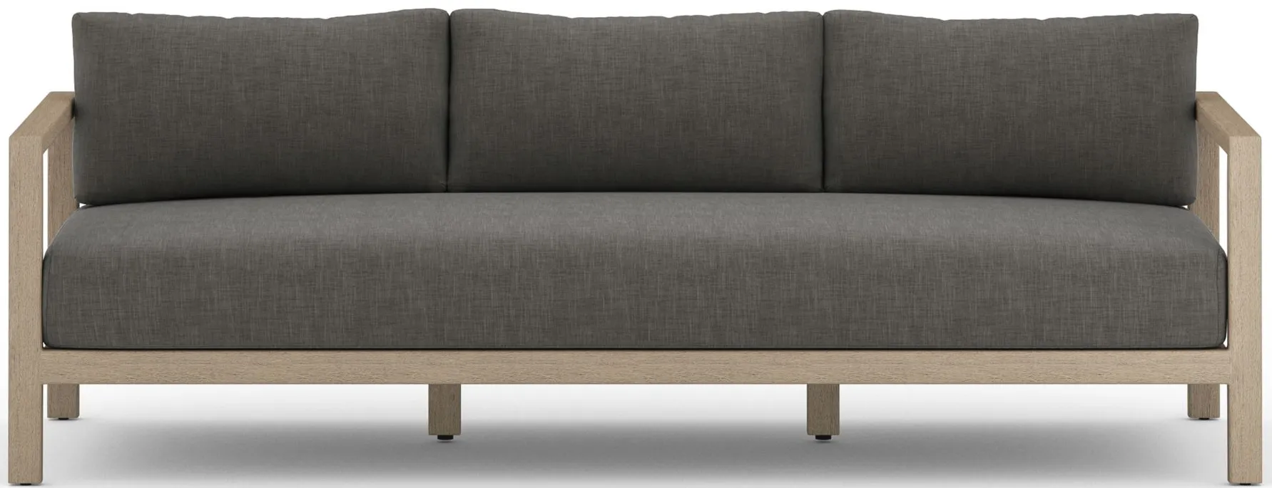 Auberon Outdoor Sofa in Charcoal by Four Hands