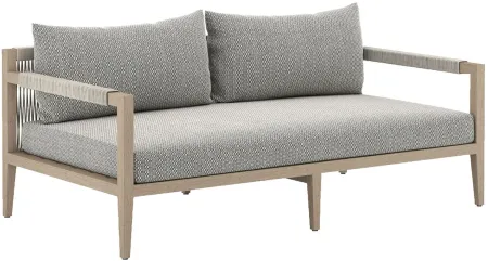 Sherwood Outdoor 63" Sofa in Faye Ash by Four Hands