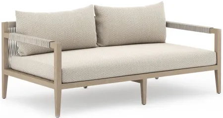 Sherwood Outdoor 63" Sofa in Faye Sand by Four Hands