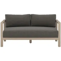 Sonoma Outdoor 60" Sofa in Charcoal by Four Hands