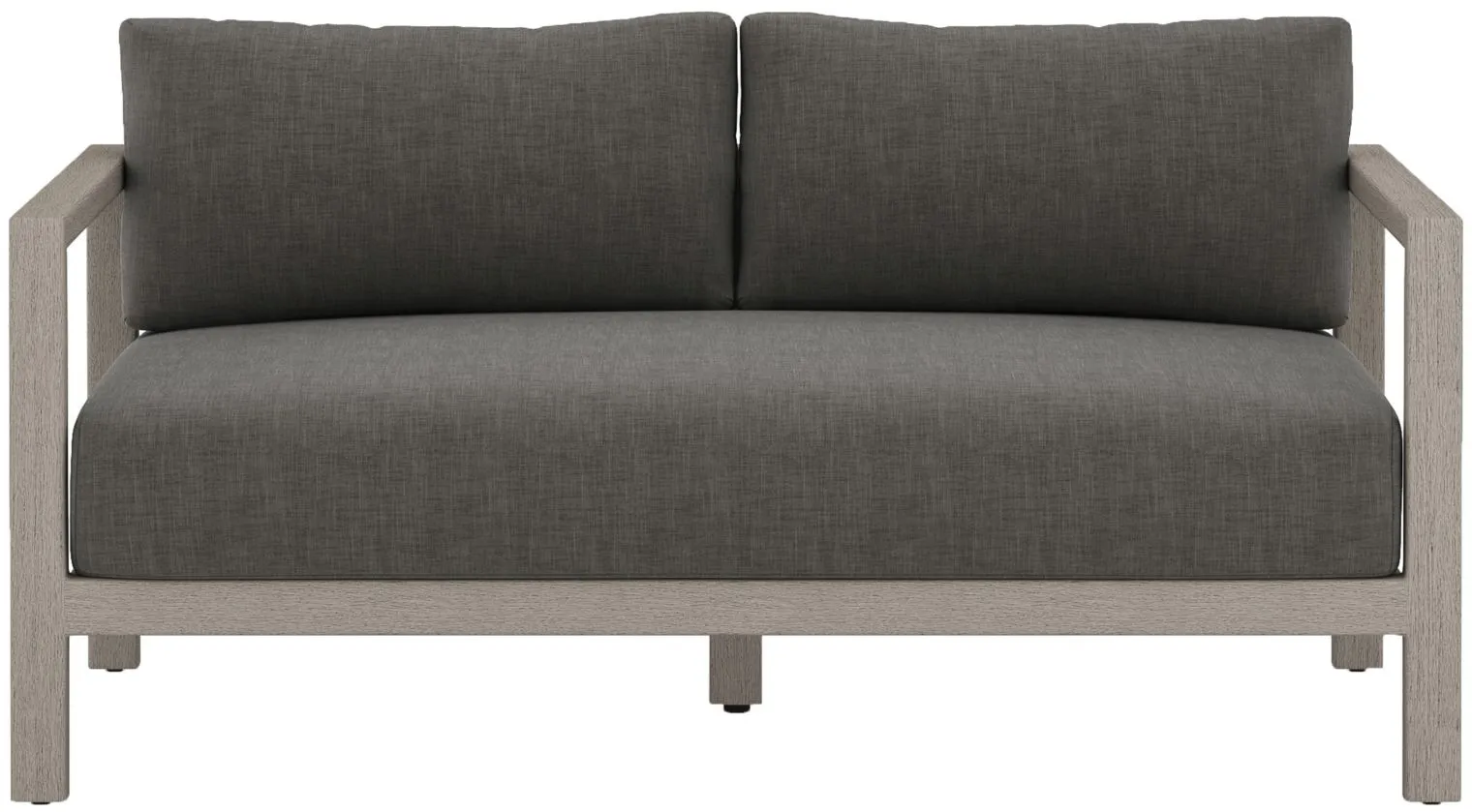 Sonoma Outdoor 60" Sofa in Charcoal by Four Hands