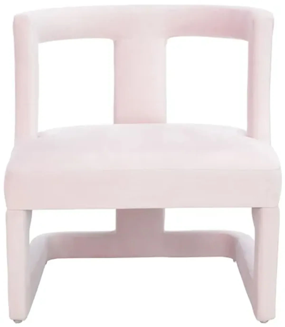 Rhyes Accent Chair in Light Pink by Safavieh