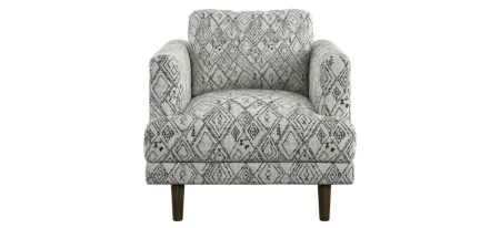 Juno Accent Chair in petroglyph by Emerald Home Furnishings