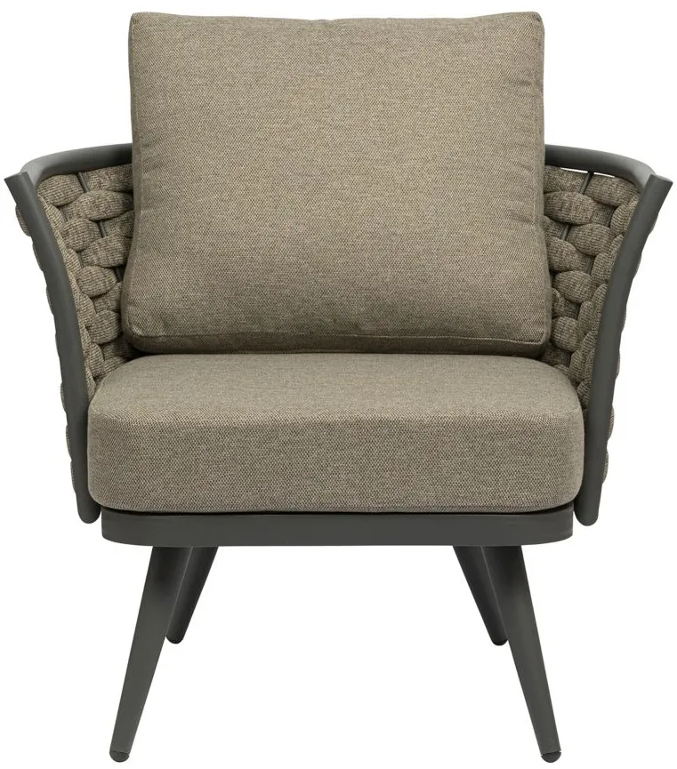 Solna Lounge Chair in Taupe by EuroStyle