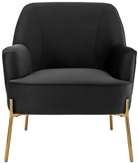 Arianna Accent Armchair in Alamo Black by New Pacific Direct