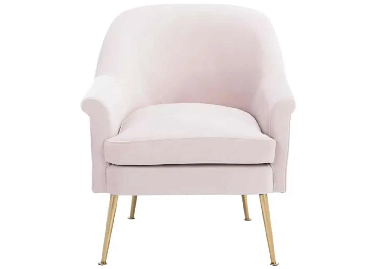 Rodrik Accent Chair in Light Pink by Safavieh