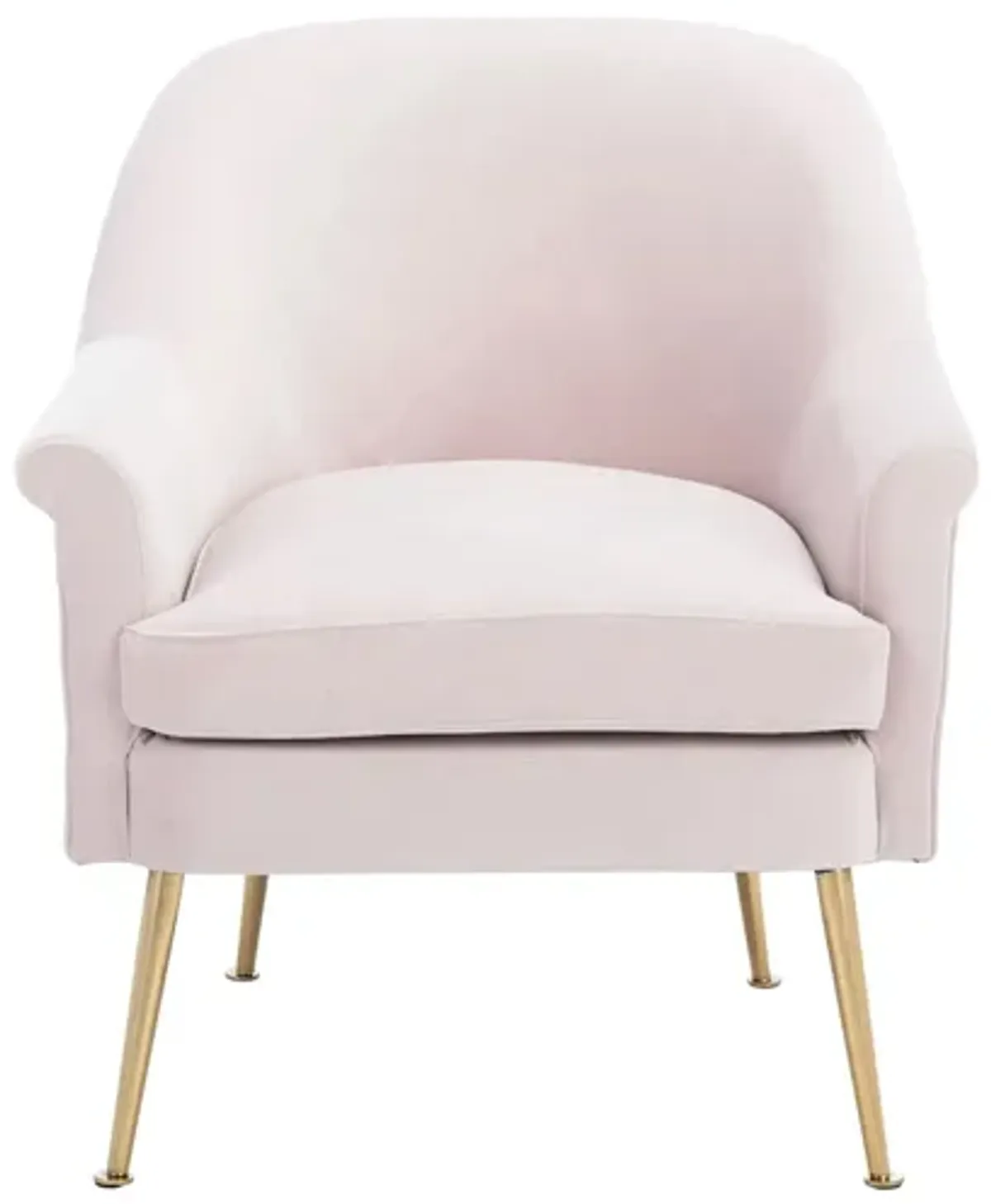 Rodrik Accent Chair in Light Pink by Safavieh