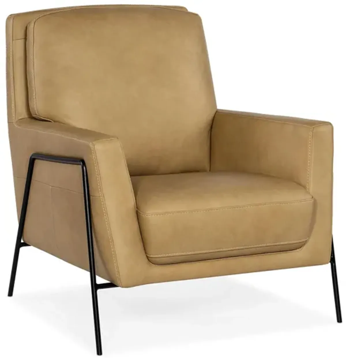 Amette Metal Frame Club Chair