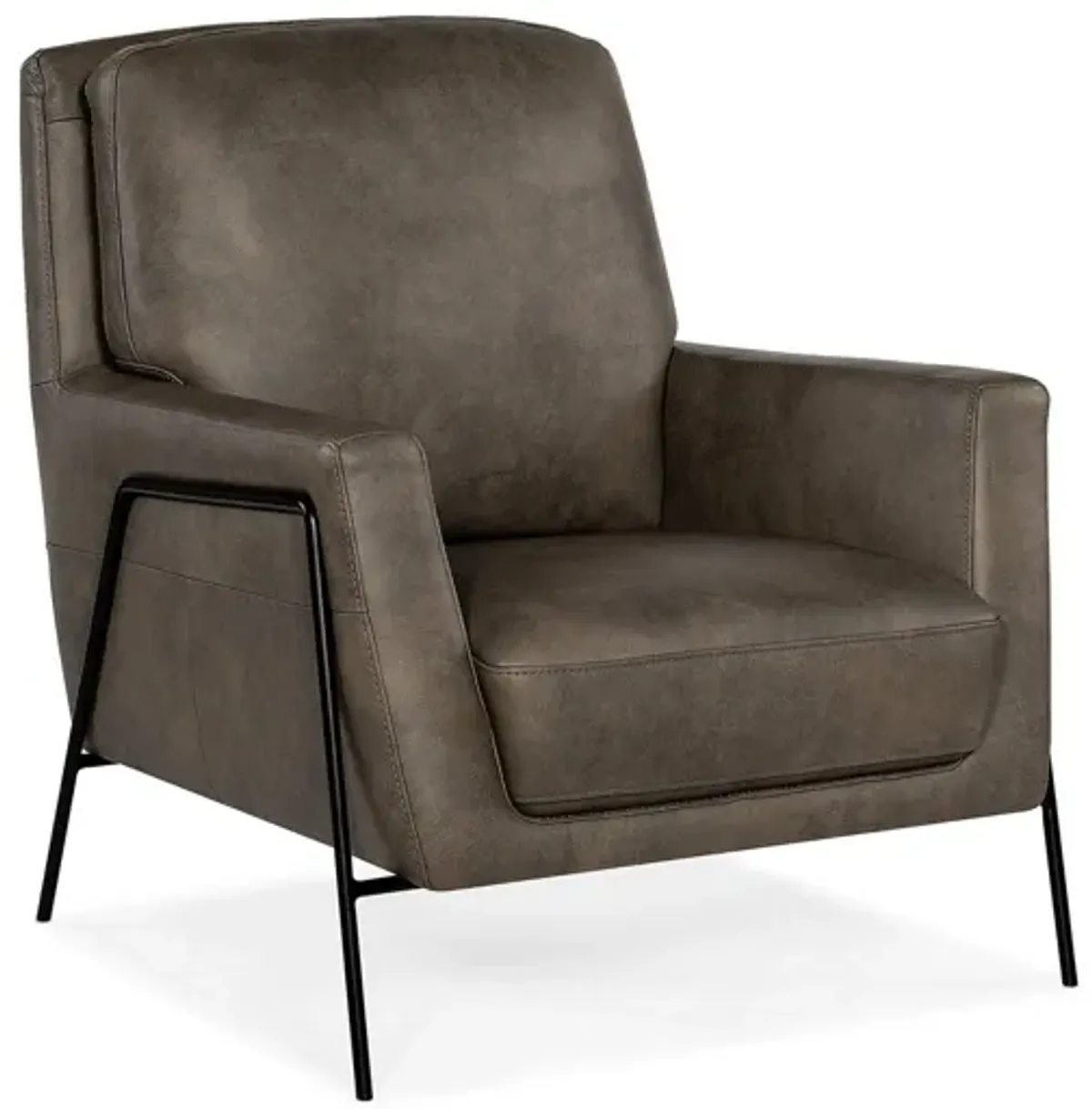 Amette Metal Frame Club Chair