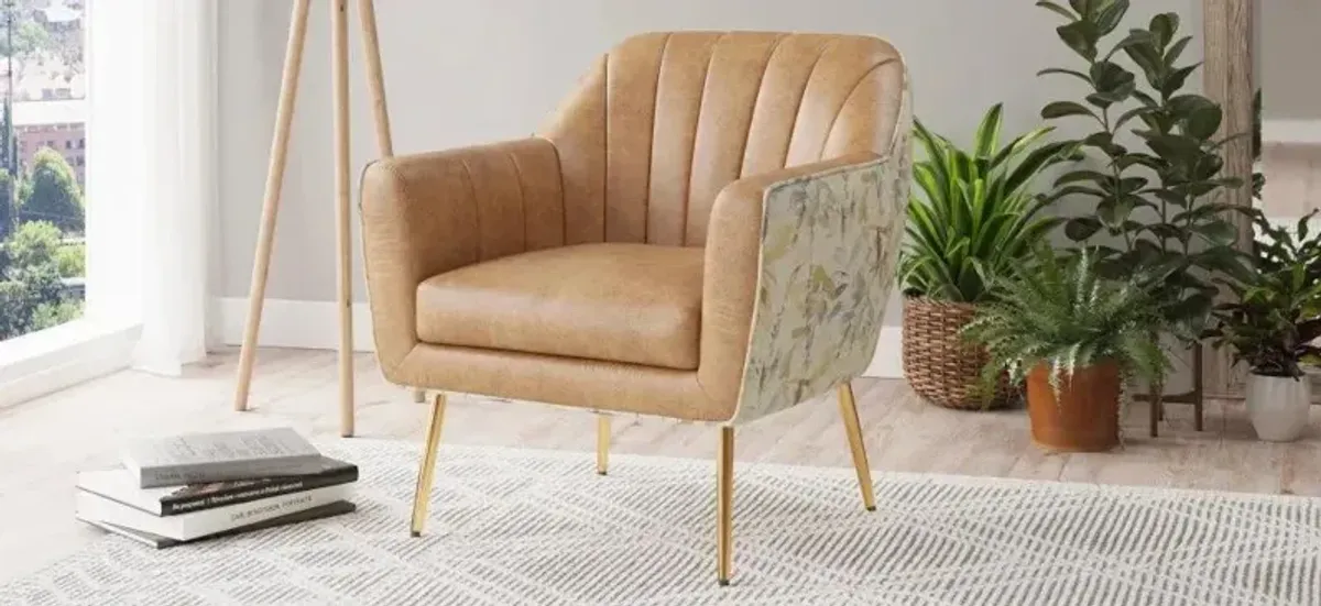 Ophelia Leaf Accent Chair