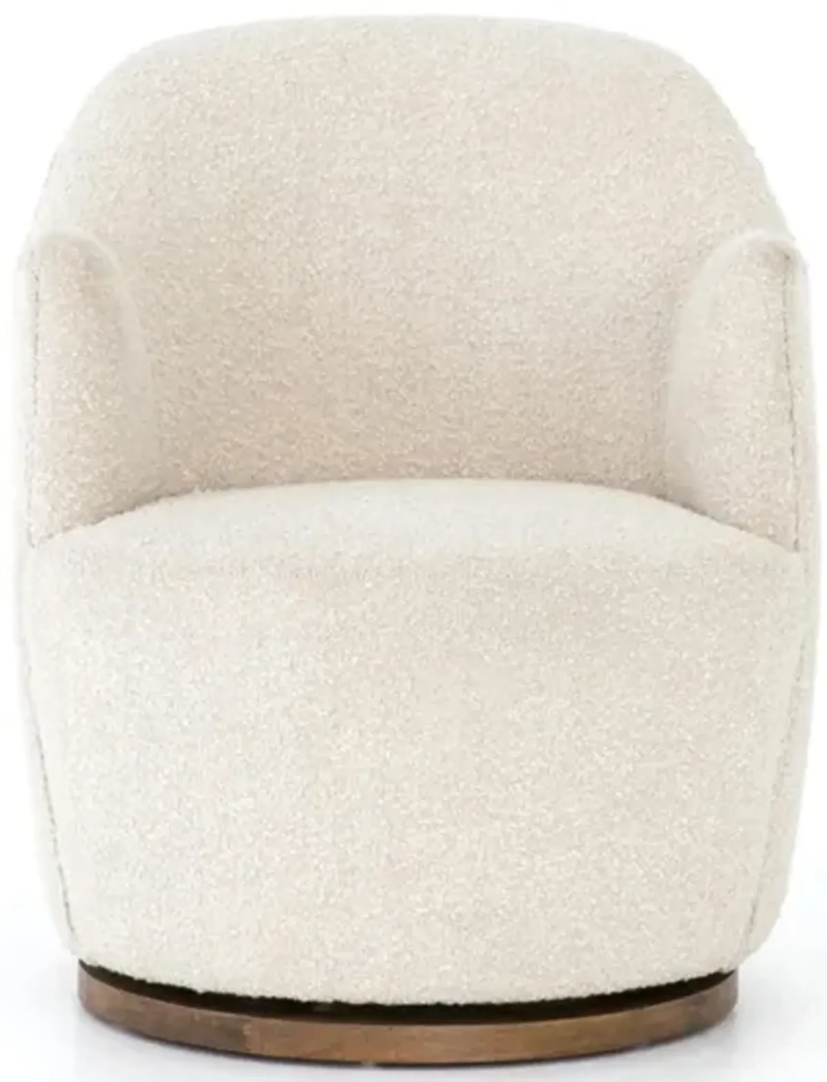 Aurora Swivel Chair in Knoll Natural by Four Hands