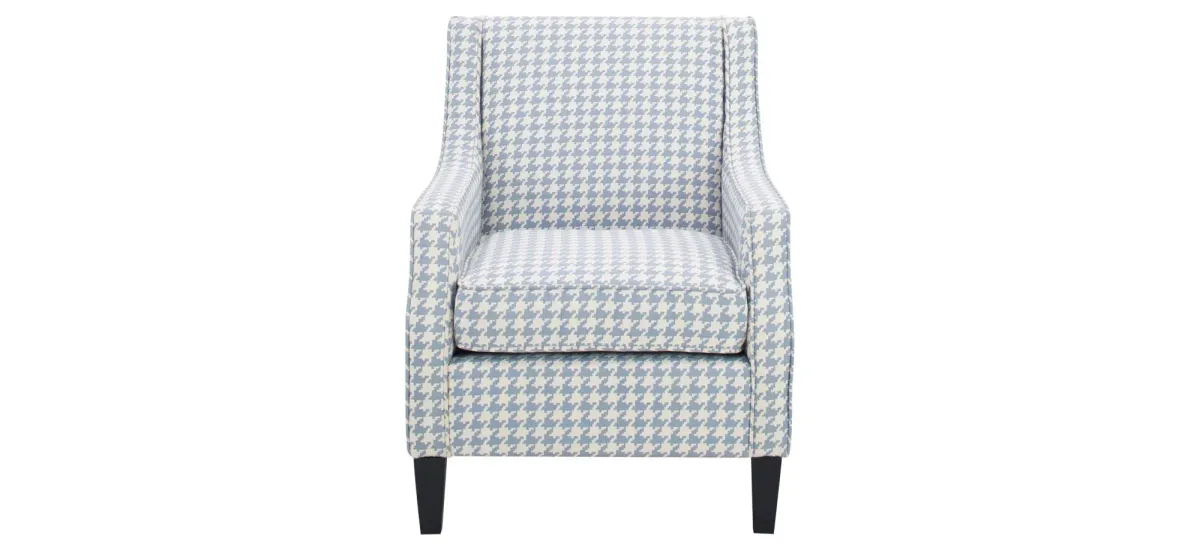 Torrence Accent Chair in Blue by Bellanest