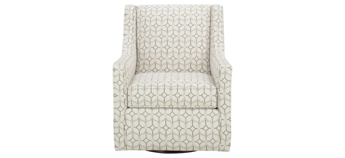 Joanna Swivel Chair in Beige by Chairs America